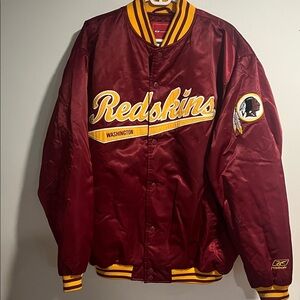 Vintage Reebok NFL Redskins Bomber Jacket